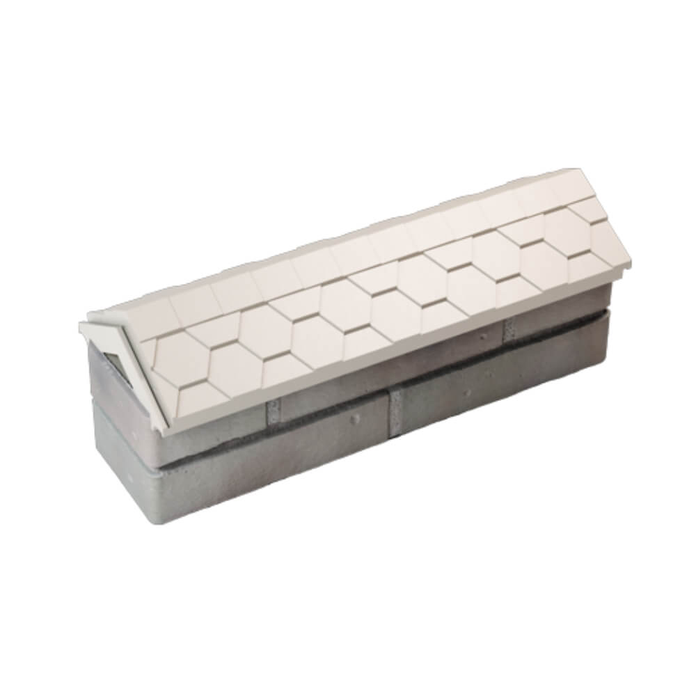 Парапет Zking Эверест Бежевый с посадкой на 0.5 кирпича (130мм) в Сосновый Бор фото