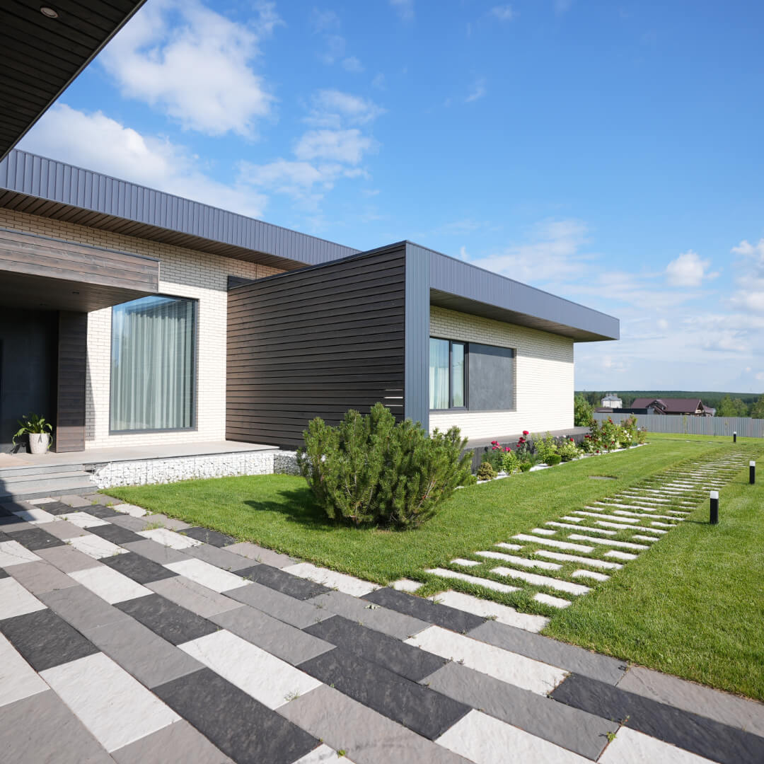 Шаговая плита STONE Светлая Галька 990х330х55мм в Сосновый Бор фото