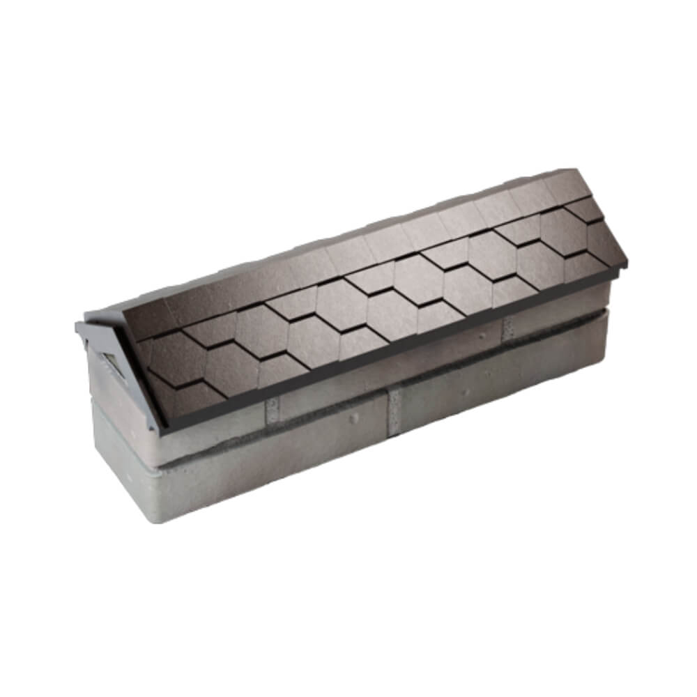 Парапет Zking Эверест Коричневый с посадкой на 0.5 кирпича (130мм) в Сосновый Бор фото