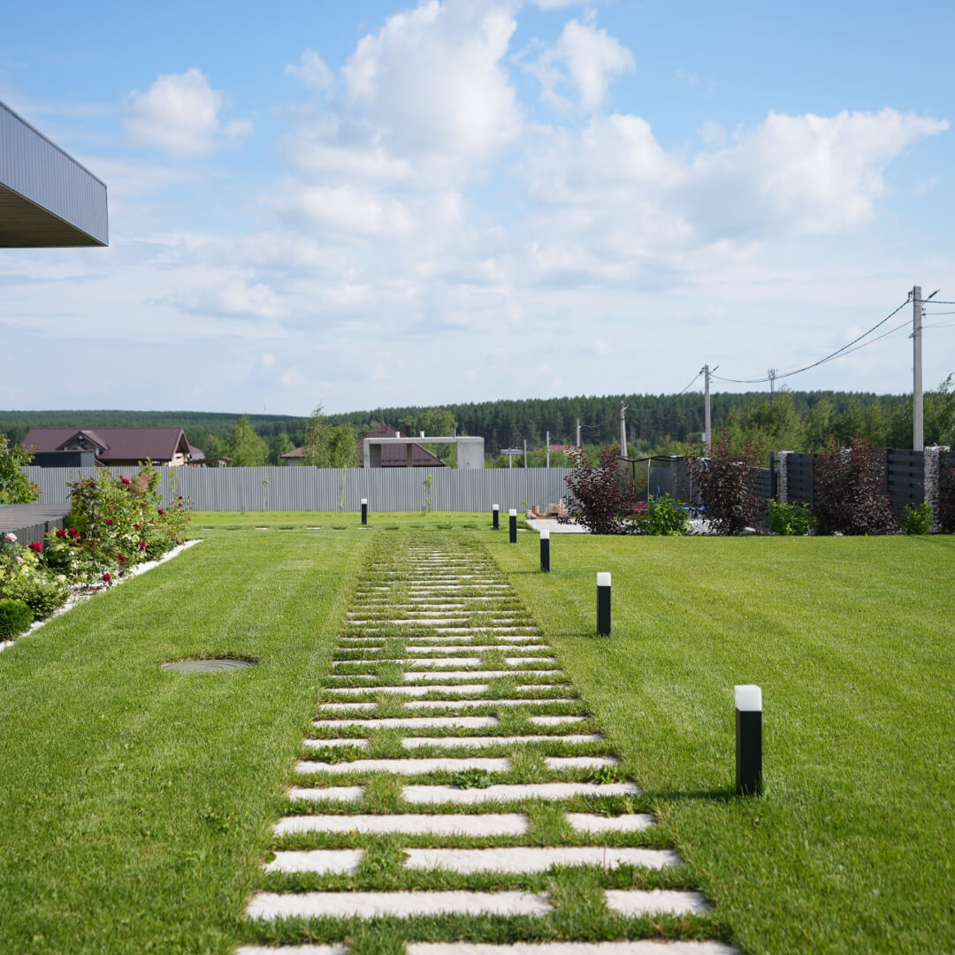 Шаговая плита STONE Светлая Галька 990х330х55мм в Сосновый Бор фото