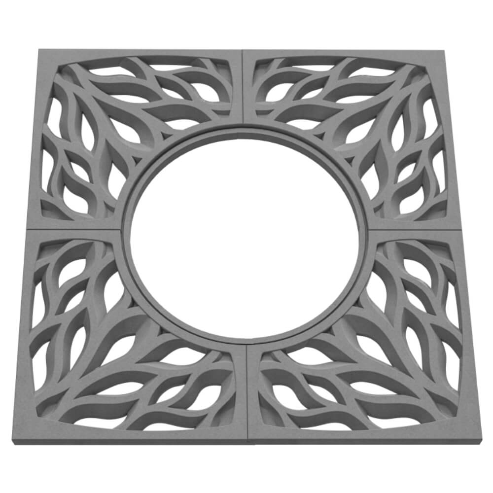 Приствольная решетка для дерева ZKING CRUST 1.2х1.2м Серая в Сосновый Бор фото