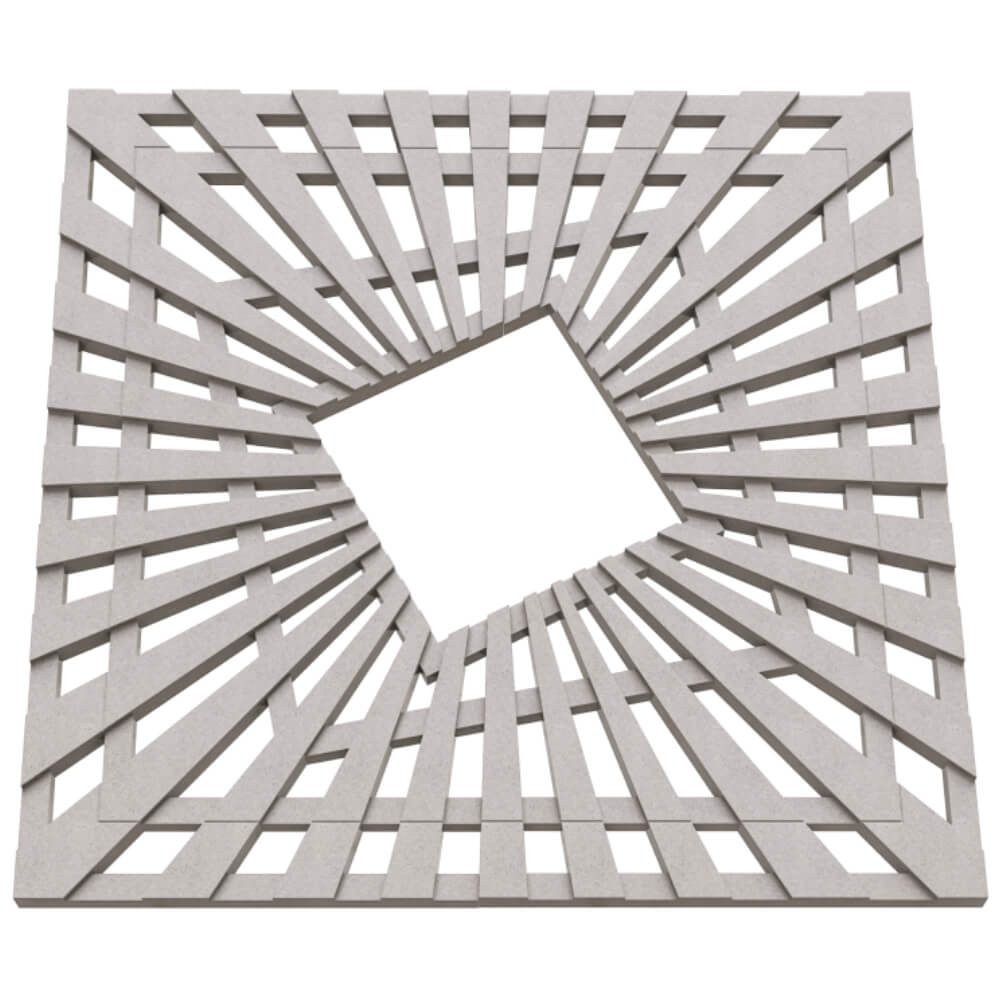 Приствольная решетка для дерева ZKING ATMOSPHERE 1.2х1.2м Бежевая в Сосновый Бор фото