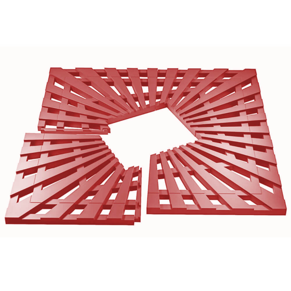 Приствольная решетка для дерева ZKING ATMOSPHERE 1.2х1.2м Красная в Сосновый Бор фото