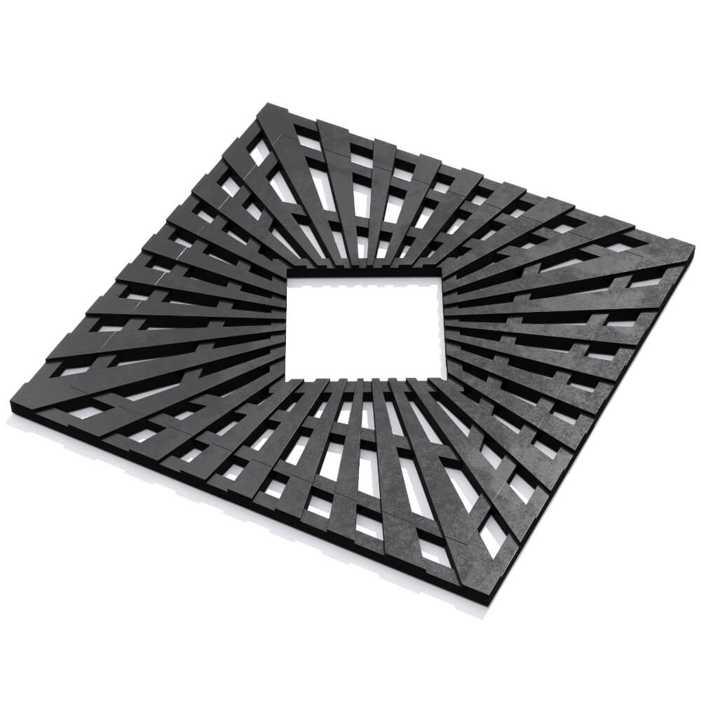 Приствольная решетка для дерева ZKING ATMOSPHERE 1.2х1.2м Черная в Сосновый Бор фото