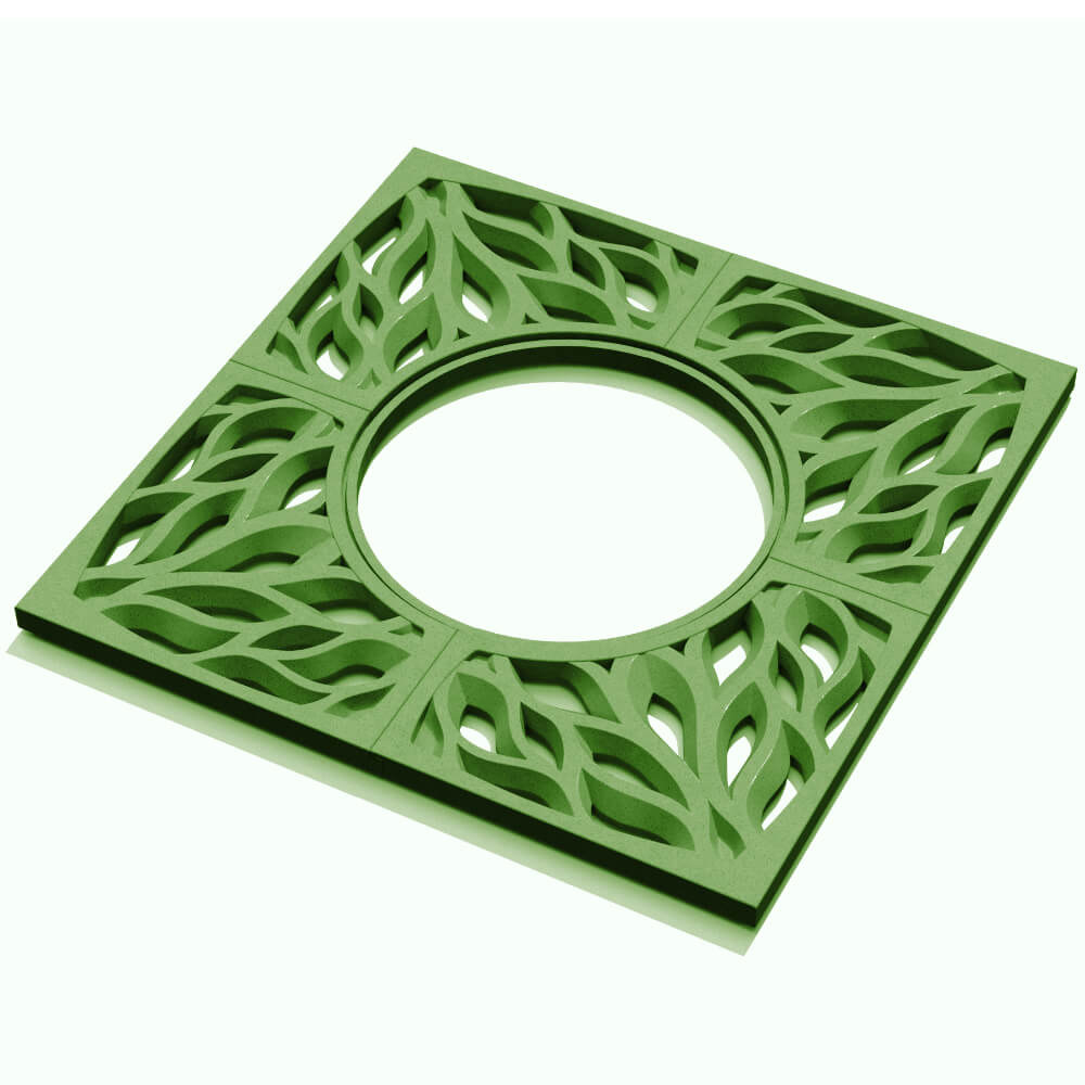 Приствольная решетка для дерева ZKING CRUST 1.2х1.2м Зеленая в Сосновый Бор фото