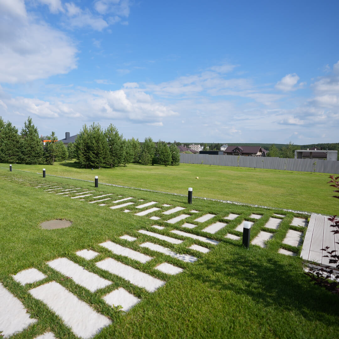 Шаговая плита STONE Светлая Галька 990х330х55мм в Сосновый Бор фото